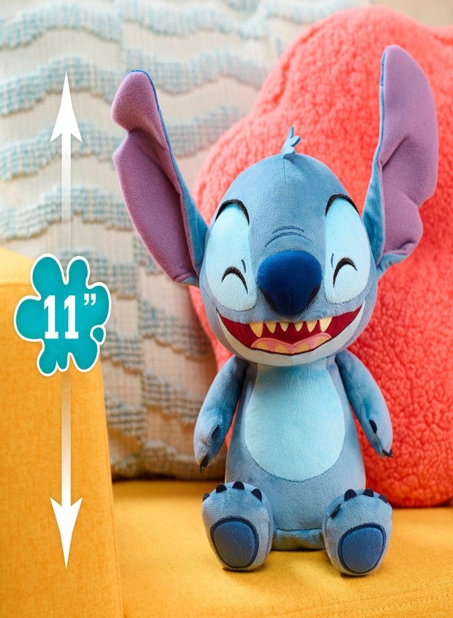 Just Play Disney Stitch Crack Me Up Stitch 11-inch Plush with Sounds and Motion, Wiggles, Giggles, and Laughs, Stuffed Animal, Kids Toys for Ages 3 Up by Just Play - Image 3