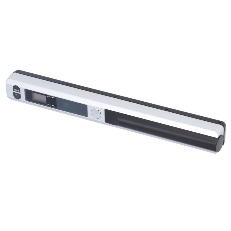 Portable Scanner: Silver 25.5cm Compact Size, 900DPI High Definition Scanning, A4 Document Scanner - Versatile PDF JPG Formats, 32GB Storage Support, Mobile Handheld Scanner for Home Office Travel On- - Image 4