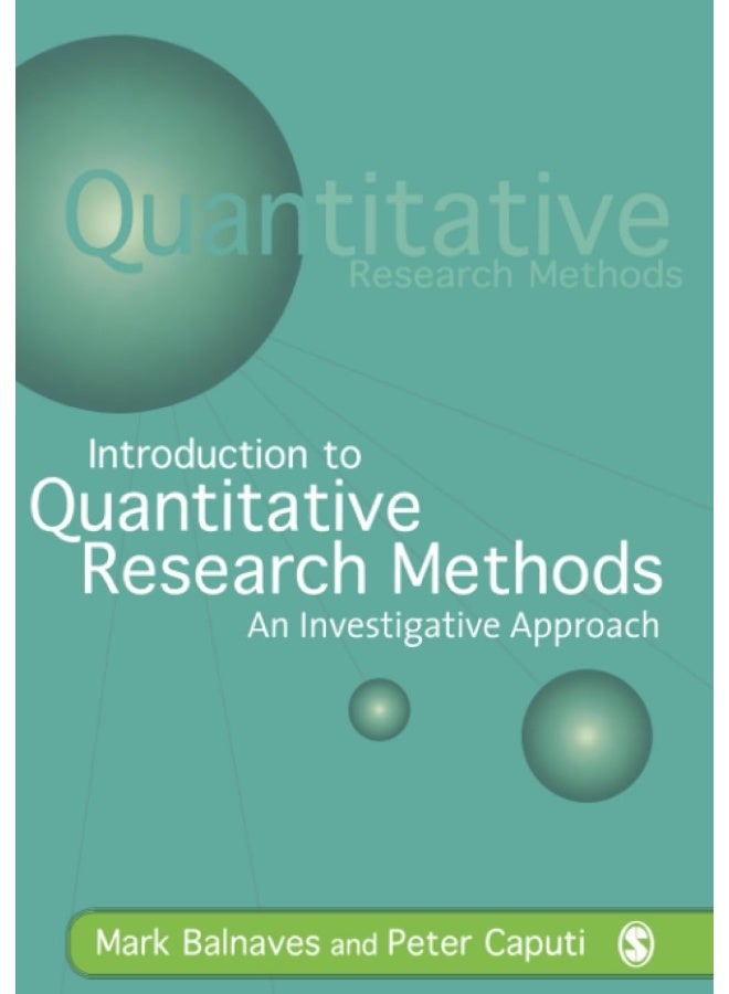 Introduction to Quantitative Research Methods: An Investigative Approach - Image 1