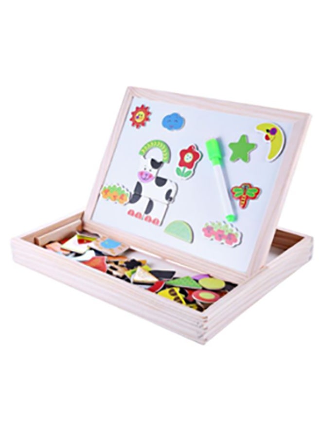 108-Piece Farm Spells Happily Magnetic Puzzle Game - Image 3