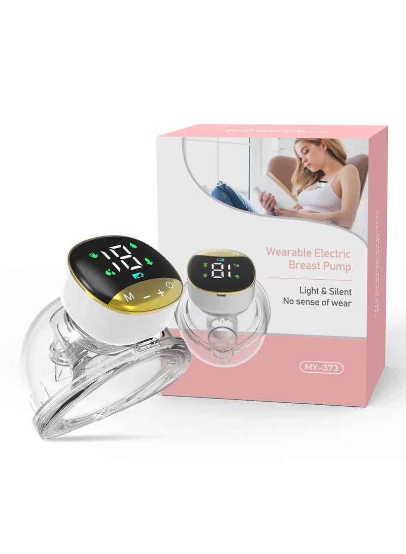 DubaiGallery مضخة ثدي كهربائية محمولة ذكية عالية الشفط للنساء الحوامل، مضخة ثدي سيليكون كهربائية محمولة - Image 1