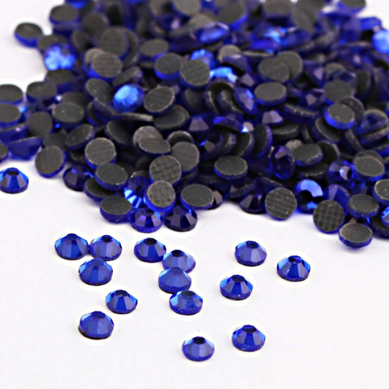 BEADSLAND beadsland Crystal Hotfix RhinestoneMachine Cut Stone 288pcspkg SapphireSS306mm 