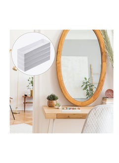 Excefore 2 Pack Plastic Drawer Organizer, 9.5 x 3 x 1.4 In Tabletop Organizer Tray Stationery Holder White Half Accessory Tray Stackable Storage Container For Vanity Office Home Utensils Gadgets Shelf Kitchen  - Image 3
