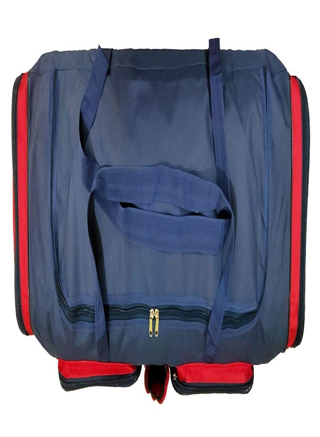Striter® Cricket Kit Bag Cum Travel Duffel Bag - Large 38 Inch Heavy Duty-Red (Bag Only/Colors of Bag May Vary) - Image 4