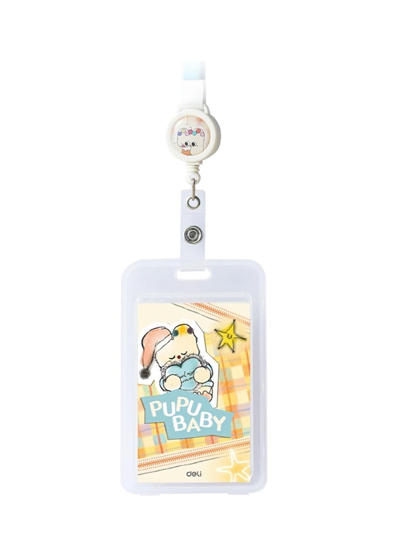 Deli حامل بطاقة الهوية مع حبل بألوان متنوعة - Image 2