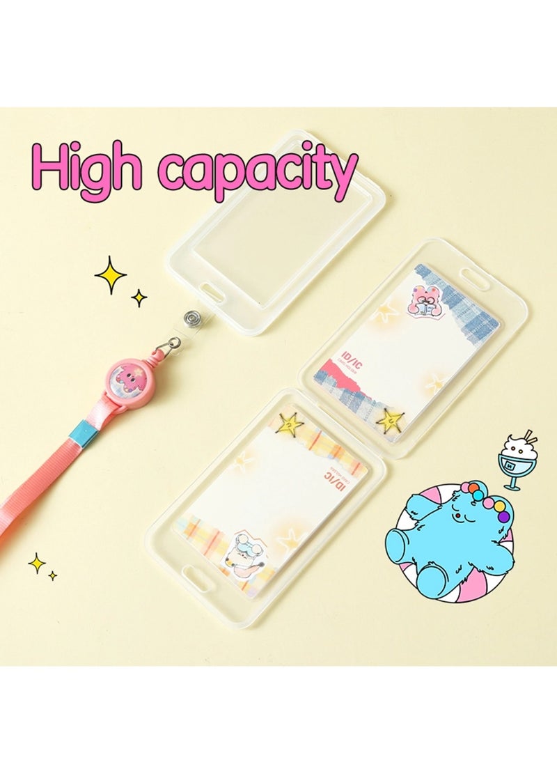 Deli حامل بطاقة الهوية مع حبل بألوان متنوعة - Image 4