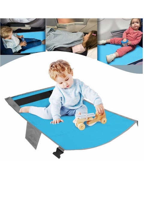 Toddlers Travel Bed Baby Airplane Seat Extender Portable Infants Airplane Footrest Flight Sleeping Bed Playmat