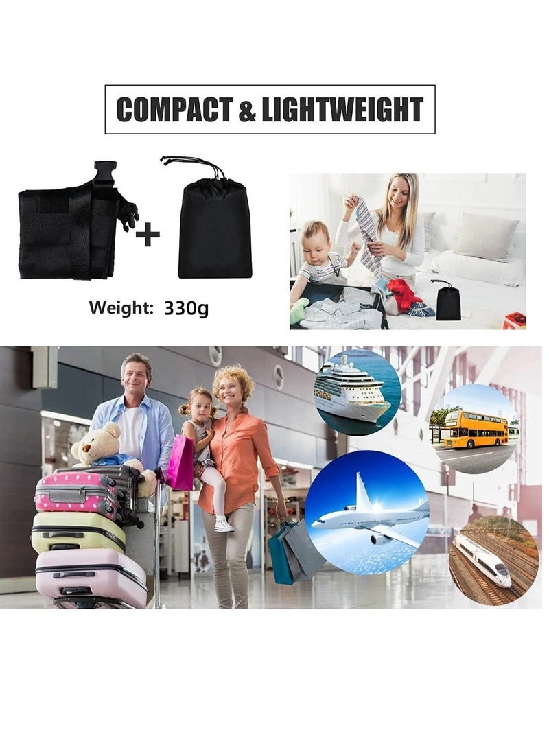 Toddlers Travel Bed Baby Airplane Seat Extender Portable Infants Airplane Footrest Flight Sleeping Bed Playmat