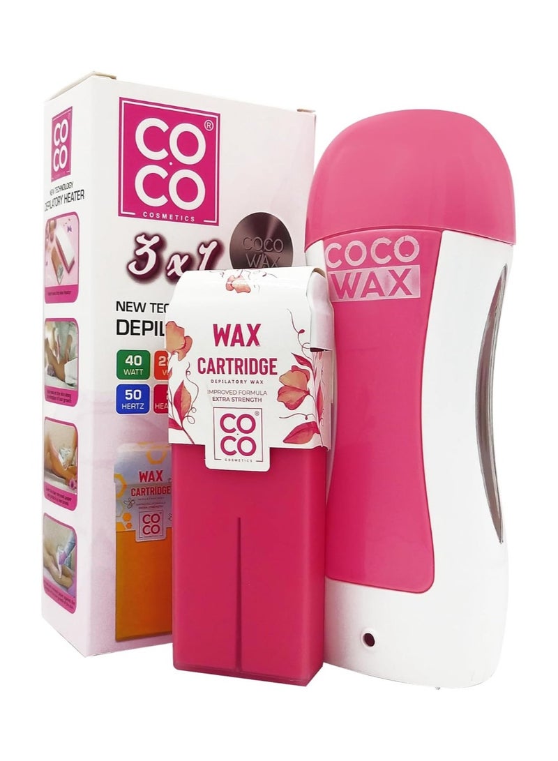 Coco 40W Hair Removal Wax Heater - 3 in 1 - Image 1