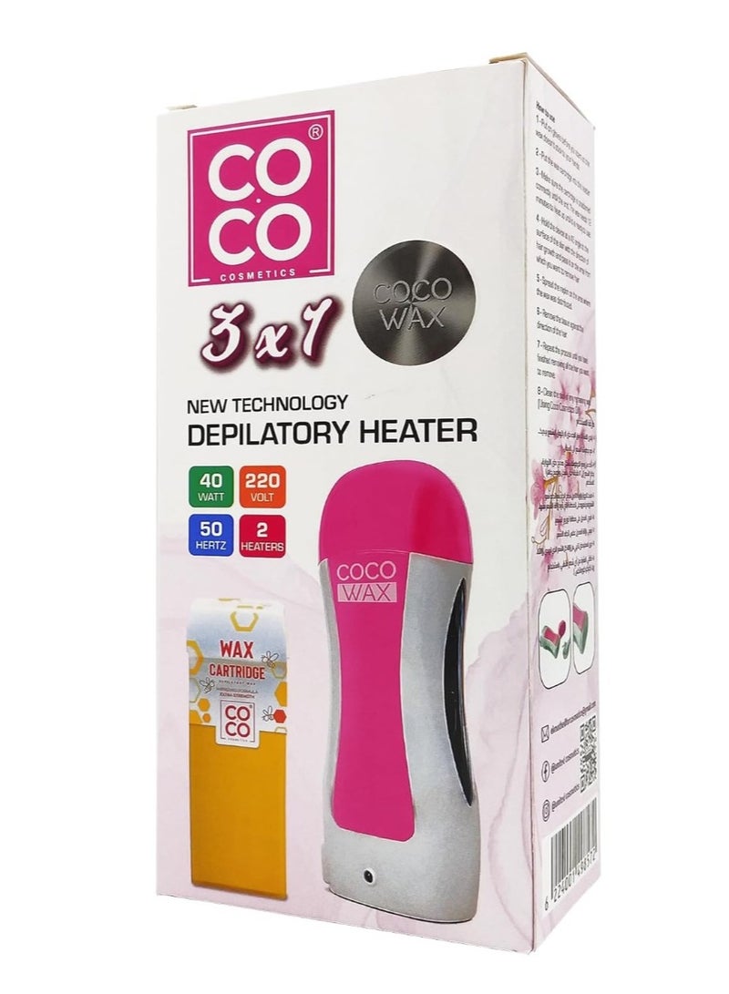 Coco 40W Hair Removal Wax Heater - 3 in 1 - Image 3
