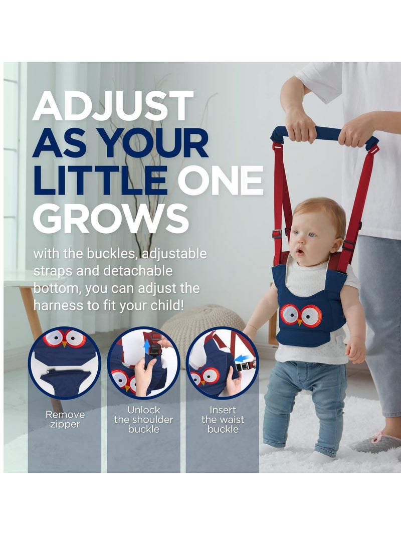 Baby Walking Harness - Handheld Kids Walker Helper - Toddler Infant Walker Harness Assistant Belt - Child Baby Walk Learning Help Support Assist Trainer Tool - for 7-24 Month Old  - Image 4