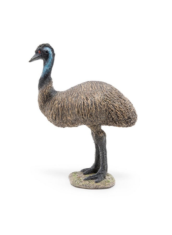 Papo - Emu - Realistic Figurine - for Ages 3+ - Wild Animal Kingdom Collection - Hand Painted - Highly Detailed - Durable and Educational - Gift Idea - Collectable - emu Figurine - Wild Bird Model - Image 4