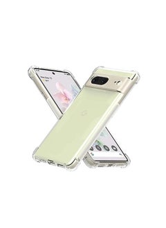 Google Pixel 8 5G Back Cover Case | Ultra Clear Soft Case | Best Camera Protection | Inbuilt Dust Plugs & Anti-Slip Grip | Slim & Protective Back Case Cover for Google Pixel 8 (Clear)