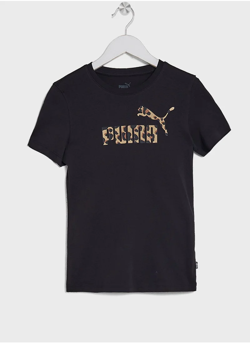 PUMA Kids Animal T-Shirt   & Leggings Set
