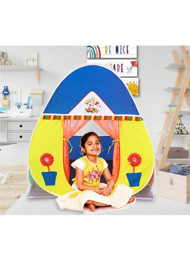HomeCute Homecute Igloo Type Foldable Popup Kid's Play Tent House (Window-Multicolour)  - Image 3