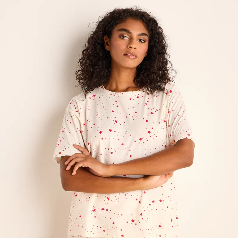 سبلاش فيڤ All-Over Print T-shirt and Shorts Set
