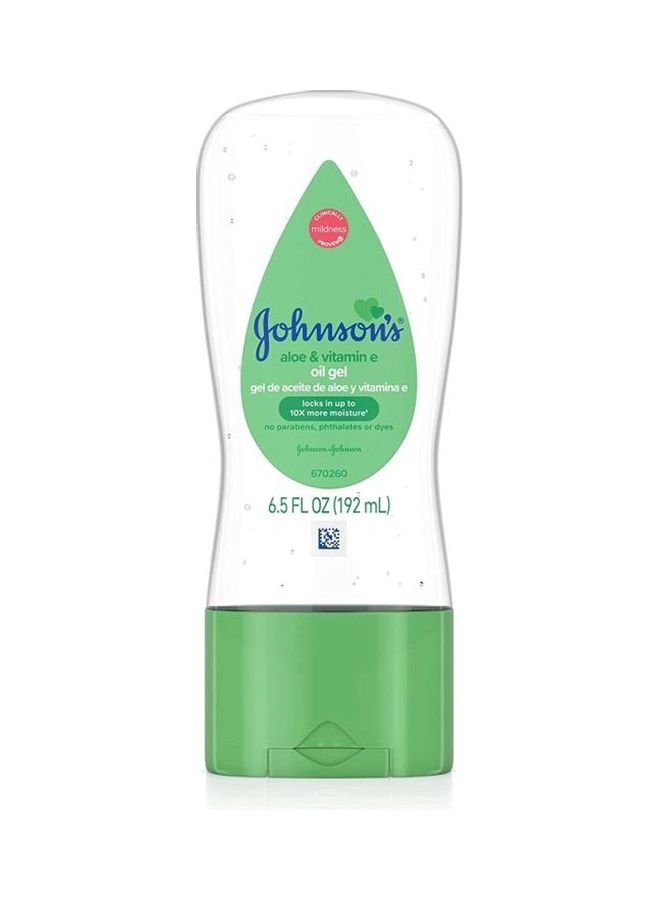 Johnson's 2-Piece Aloe And Vitamin-E Baby Oil Gel - Image 2