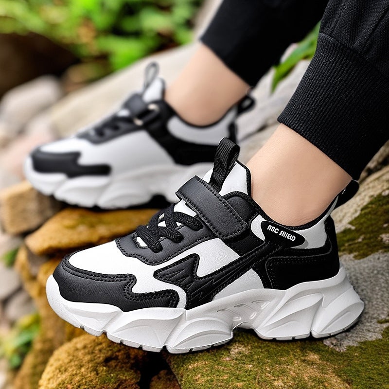 Mesh Sneakers Lightweight Flexible Sole Walking Shoes For Kids Indoor And Outdoor Activities - Image 2