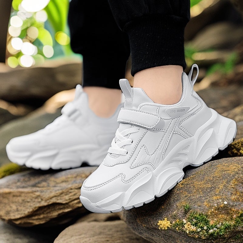Mesh Sneakers Lightweight Flexible Sole Walking Shoes For Kids Indoor And Outdoor Activities - Image 1