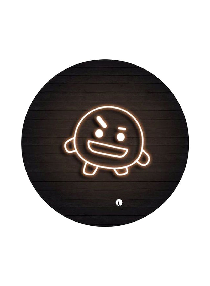 RKN Funny Face Printed Mouse Pad Multicolour