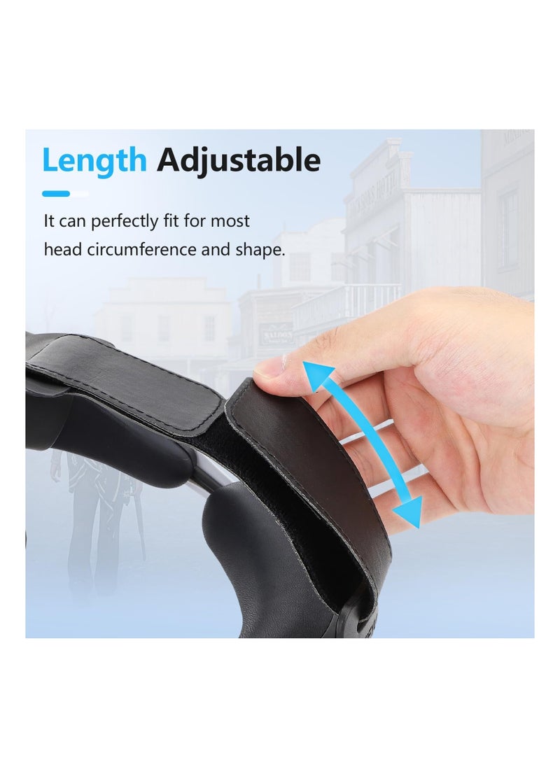 Adjustable Head Strap for PS5 VR2, Customizable Headband PSVR 2 Strap Accessories Custom Fit Headband Playstation Virtual Reality 2 Adjustable Strap Compatible with PS5 VR2 -Adjustable
