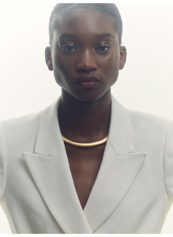 REISS - Poppy: Polished Curve Choker - Image 1
