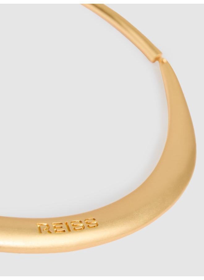 REISS - Poppy: Polished Curve Choker - Image 1