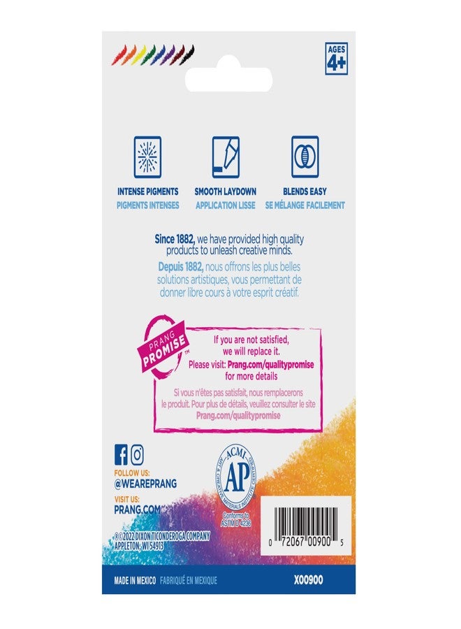 Prang Crayons, Assorted Colors, Large Size, 8 Count - Image 2