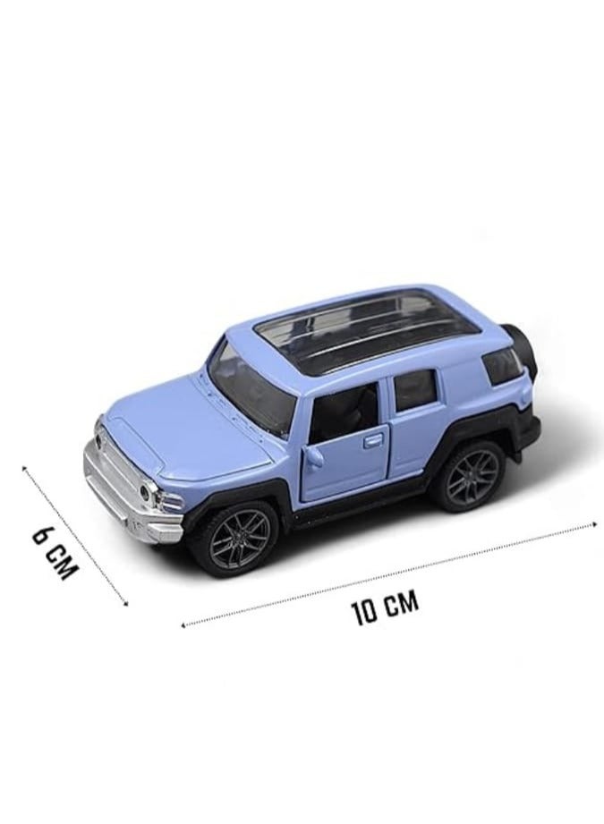 1:36 Scale Die-Cast SUV Model Car Toy with Openable Doors – Pull Back Action, Realistic Design, Assorted Colors – For Kids Ages 3+ - Image 3