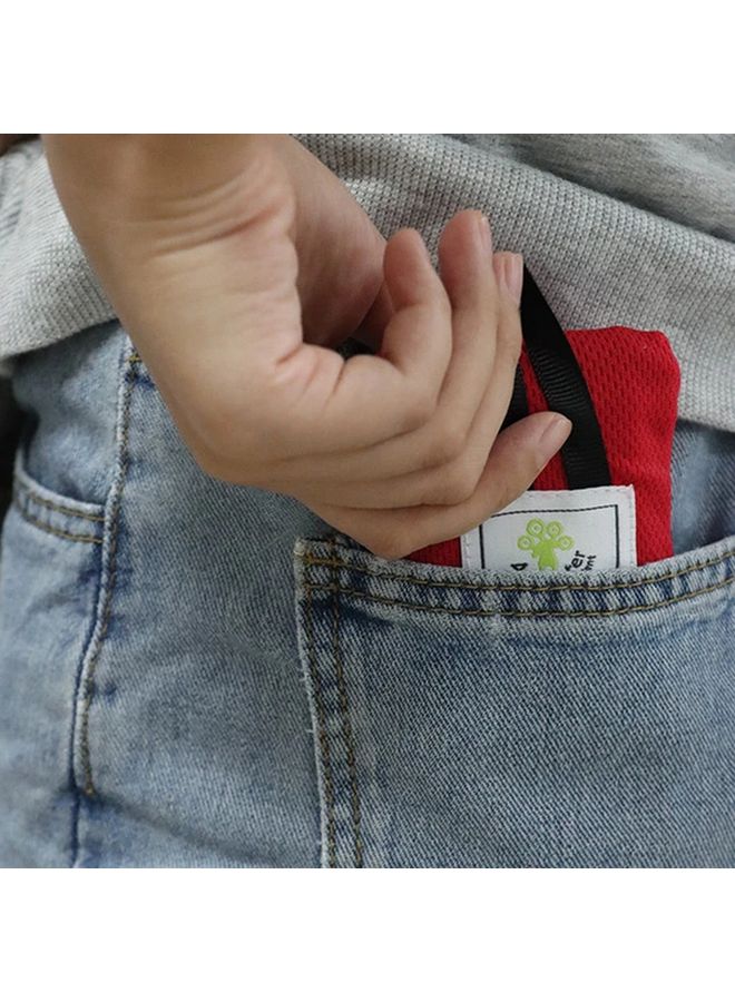 Folding Picnic Mat Ultra Thin Portable Moisture Proof Pad Beach Camping Mat Red - Image 4