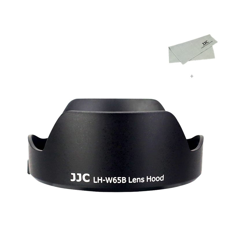 JJC Lens Hood for Canon RF 24mm F1.8 Macro is STM,EF 24mm 2.8 is USM and EF 28mm 2.8 is USM Lens,Reversible Lens Shade Replace Canon EW-65B Lens Hood, Compatible with 52mm 58mm Filters and Lens Cap - Image 1