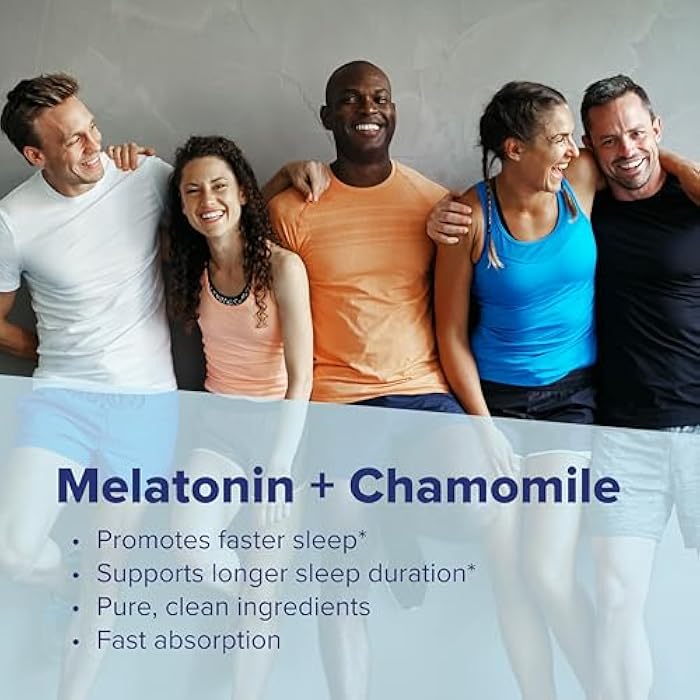 Superior Source Melatonin 3 mg - Healthy Sleep Support Supplement for Adults - Melatonin Formula with Chamomile Aids Relaxation & Restful Sleep - 60 Sublingual Dissolving Tablets - Image 5