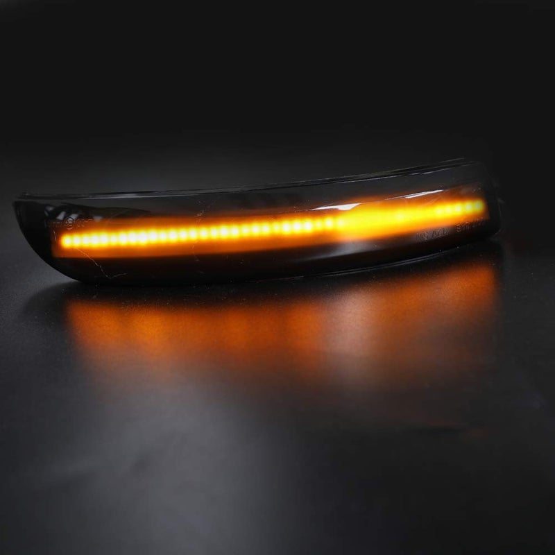 Jinfili Sequential Dynamic LED Turn Signal Light Side Mirror Marker Lamp accessories Compatible with Ford Escape Ecosport 2013-2018,2012-2018 Focus ST SE RS,C-Max 2013-2017 - Image 4