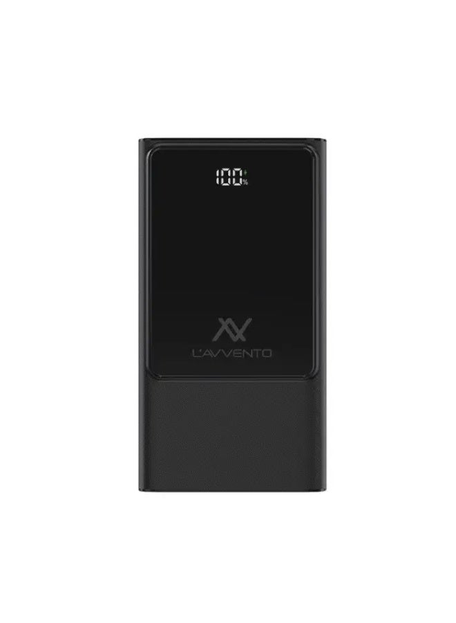 لافينتو باور بانك MP658 – بسعة 20000 مللي أمبير، شحن سريع 22.5 واط مع مؤشر LCD - Image 1