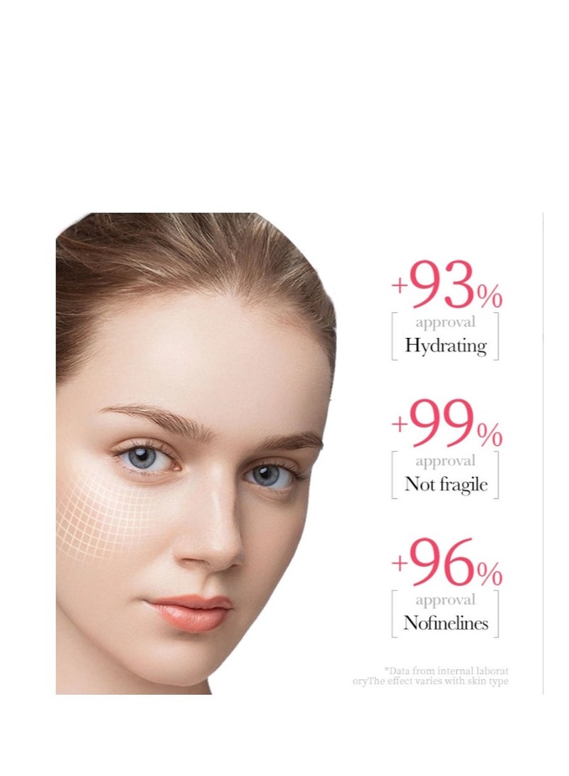 BIOAOUA 10 Pcs Rose Hyaluronic Acid Moisturizing Facial Mask Anti-Aging Shrink Pores - Image 4