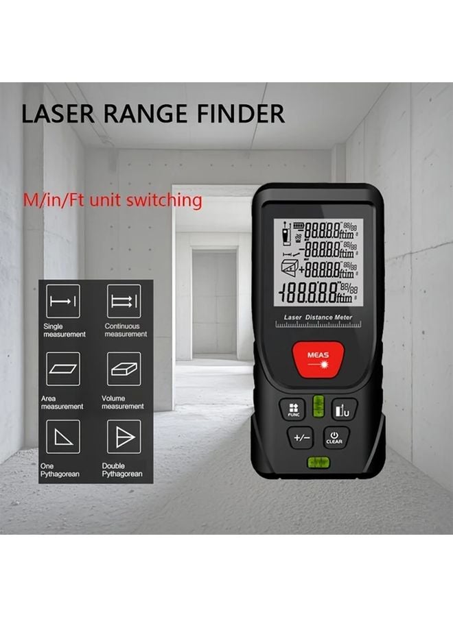 50M 164FT Laser Rangefinder Digital Angle Electronic Level Multiple Measurement Modes - Image 2
