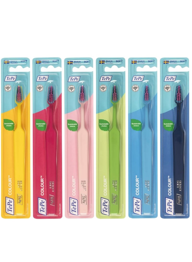 Tepe Color Soft Toothbrush  Green - Image 4