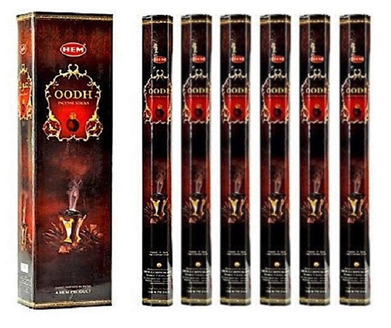 HEM عود هم بخور 100 عود 5 علب داخل 9 بوصة طول 20 جرام لكل علبة مثالي لمراسم التأمل والتنظيف