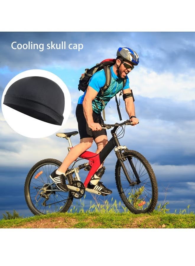 KANGLI 6-Piece  Sweat-Wicking Beanie Cap, Cooling Skull Cap Bandana for Summer Outdoor Activities - Image 3