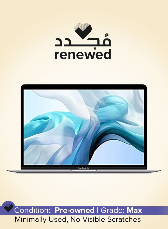 Renewed - MacBook Air (2018) Laptop With 13.3-Inch Display, Core i5 Processor/8GB RAM/256GB SSD/macOS English/Arabic Silver