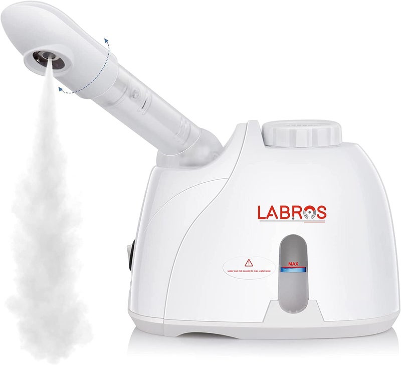 Labros Steamer for Cold Cough facial steamer for face steam inhaler cold cough steam vaporizer Medium - Image 1
