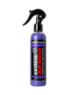 SHINE ARMOR Shine Armor Ceramic Coating Brazilian Water-Based Palm Spray Wax High-Strength Hydrophobic Waterless Car Wash 236 ml (Microfiber Cloth Included)  - Image 1