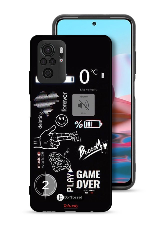 Tolwak Xiaomi Poco M5s Protective Case Cover Game Over Pew Pew - Image 1