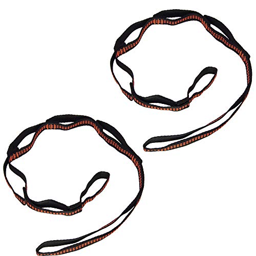 aum active Aerial Silk Yoga Hammock & Swing for Home, Inversion Exercises, Starter Kit for All Levels - Durable with Extension Straps, Carabiners, and Pose Guide - Image 5