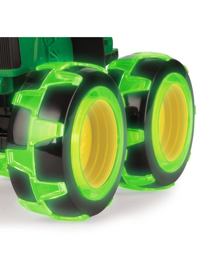 John Deere John Deere Tractor - Monster Treads Lightning Wheels - Motion Activated Light Up Monster Truck Toy - John Deere Toys - Frustration Free Packaging - Kids Outdoor Toys Ages 3 Years and Up  - Image 2