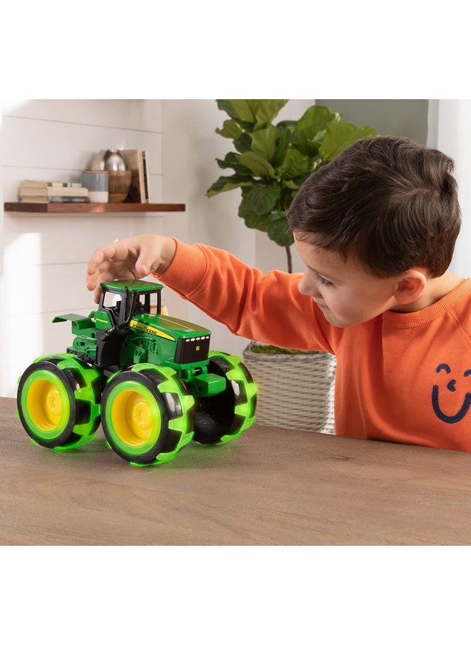 John Deere John Deere Tractor - Monster Treads Lightning Wheels - Motion Activated Light Up Monster Truck Toy - John Deere Toys - Frustration Free Packaging - Kids Outdoor Toys Ages 3 Years and Up  - Image 3