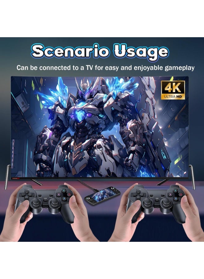 M27 Portable Retro Handheld Game Console - Rechargeable Gaming Console with Built-in Classic Games, HD Display, TV Output & Portable Video Game Player for Kids & Adults - Image 5