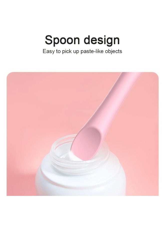 يوكانبي أداة مكياج سيليكون 4 في 1 – قالب وردي لتحديد الآيلاينر وأحمر الشفاه، قابلة لإعادة الاستخدام مع مقبض مريح - Image 5