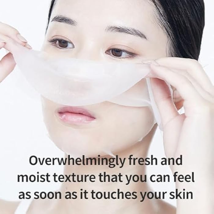 mixsoon Centella Mask Pack Face Moisturizer Soothing Calming Sheets Korean Glass Skin Care 1Pack (5ea) - Image 5