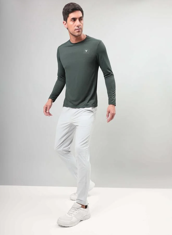 Technosport 4-Way Stretch Relaxed Fit Track Pants with Duracool+ by Styli